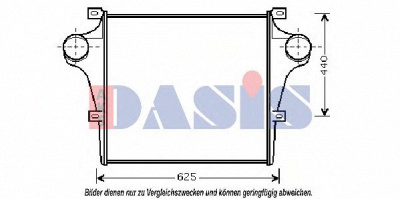 AKS DASIS 407140n -  Интеркулер
